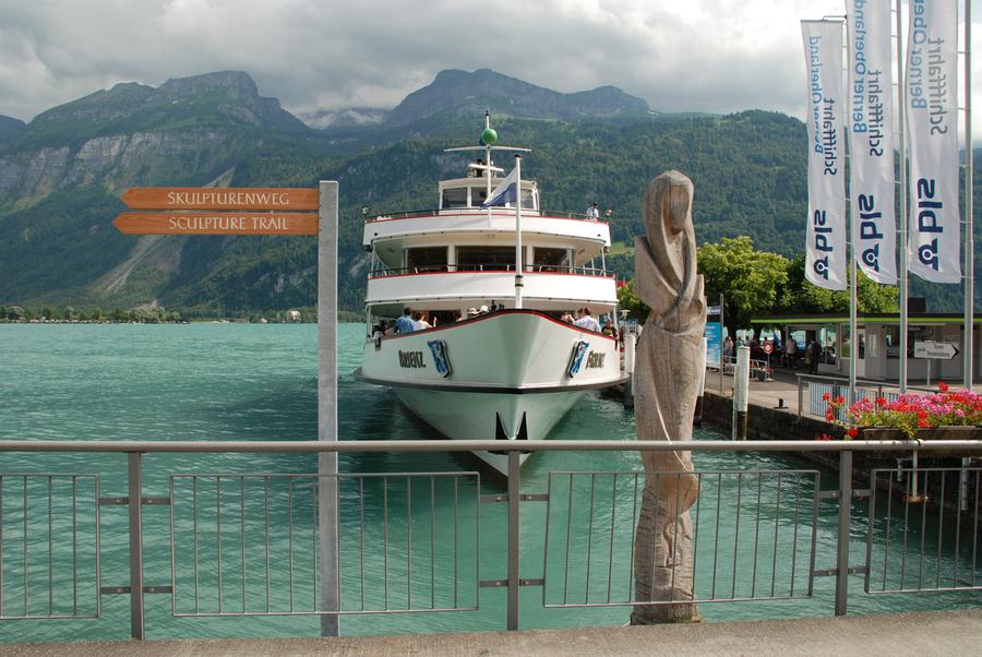 El Sendero de las Esculturas suiza