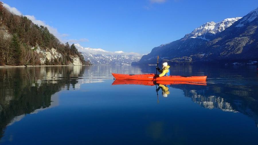 Tour en Kayak por el Lago Brienz